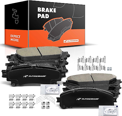 #ad Front and Rear Ceramic Disc Brake Pads Set Compatible with Select Lexus and Toyo $78.99
