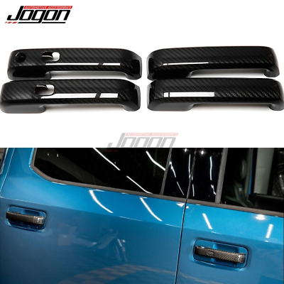 #ad Real Carbon Outer Door Handle Covers Trim For Ford F150 F 150 F250 F350 F450 15 $121.60