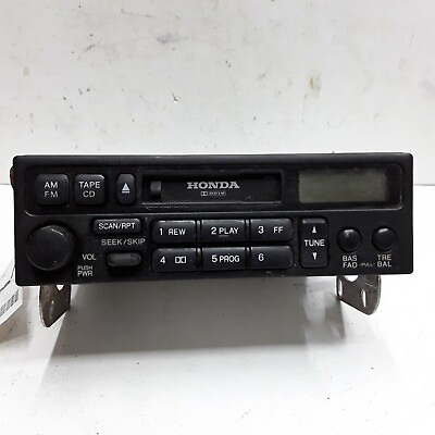 #ad 99 00 01 02 03 04 Honda Odyssey LX AM FM cassette radio receiver 39100 S0X A120 $37.49