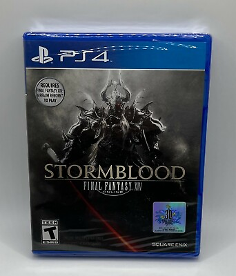 #ad #ad Final Fantasy XIV: Stormblood Expansion Pack Sony PlayStation 4 2017 $2.99