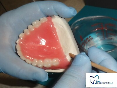 #ad DIY Denture KiT Dentures Do it yourself upper lower False teeth Dentures SMALL $75.00