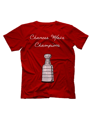#ad Team Elite Chances Make Champions NHL Short Sleeve Shirt $30.00