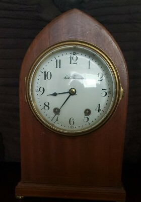 #ad Antique Seth Thomas #48R Cathedral Beehive Mantel Clock Mahogany Original 1920 $273.50