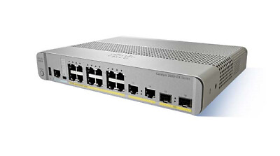 #ad Cisco WS C3560CX 12PC S Catalyst 12 Ports PoE L3 Managed Switch 1 Year Warranty $240.00