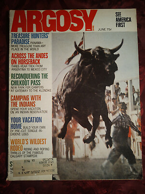 #ad #ad ARGOSY June 1972 Jun 72 CALGARY RODEO ROBERT MARX TRAVERS DUNCAN KYLE $24.00