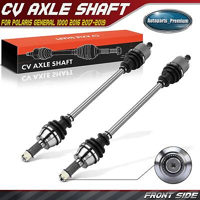#ad 2Pcs Front Left amp; Right CV Axle Assembly for Polaris General 1000 2016 2017 2019 $112.99
