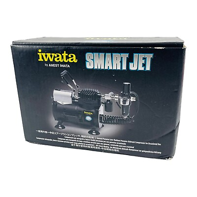 #ad Iwata Smart Jet Air Compressor Airbrush Hose Hobby Auto Paint Nail Art $218.66