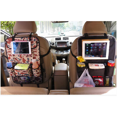 #ad Multi Pocket Car Seat Back Hanging Holder Storage Bag Organizer 23quot; x 14quot; $14.42