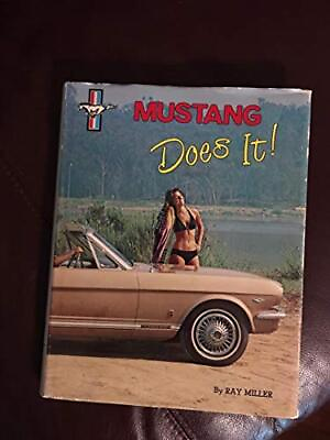 #ad Mustang Does It An Illustrated History The Ford Road Series Vol. 6 $7.47