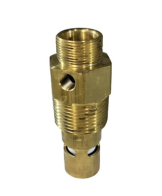#ad #ad Check valve Air Compressor in tank compressed 3 4quot; Compression x 1quot; MALE NPT $19.80
