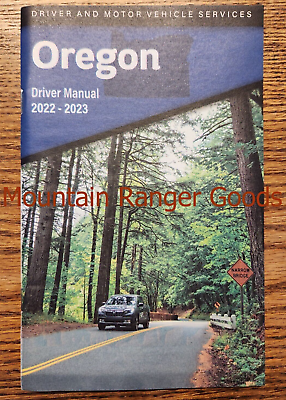 #ad 2023 Oregon DMV ODOT Driver Drivers Handbook Manual English Version License Test $6.99