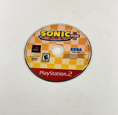 #ad Sonic Mega Collection Plus PlayStation 2 PS2 Disc Only Tested ML286 $7.56