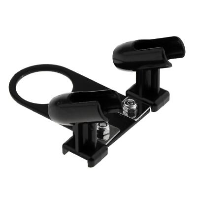 #ad #ad Clamp on Airbrush Holder Hold 2 Mount Spray Stand Supprot Black $7.09