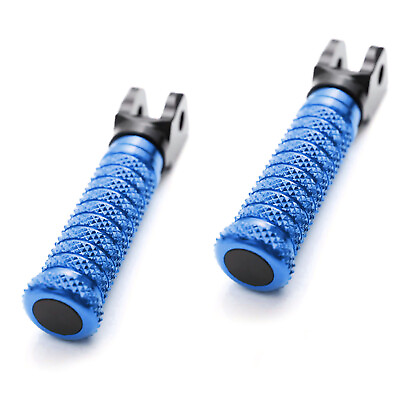 #ad Blue POLE Riser Front Foot Pegs For CB900F Hornet 02 03 04 05 06 07 $66.83