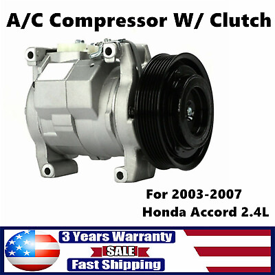 #ad For 2003 07 Honda Accord 2.4L CO 28003C A C Air Compressor Conditioner Clutch $98.80