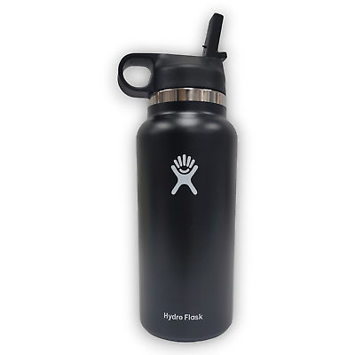 #ad 25X 32oz Hydro Flask Water Bottle Stainless Steel Wide Mouth W Straw Lid 2.0 $450.00