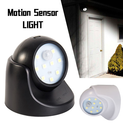 #ad 360° Battery Operated Indoor Outdoor Night Motion Sensor Security Led Light PO $55.69
