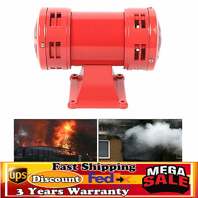 #ad Industrial Electric Siren Air Alarm 400W 110V 60Hz 140db For Ships Mine MS 490 $66.00