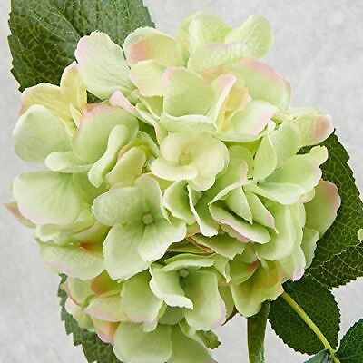 #ad Factory Direct Craft 15 Inch Light Green and Pink Artificial Floral Hydrang $10.70