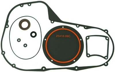 #ad MiCa Primary Gasket Kit Compatible with Harley 1999 2006 Twin Cam Bagger Models $28.99