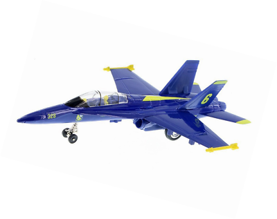 #ad 9.5quot; X Planes US Navy F 18 Hornet Blue Angel Jet Diecast Toy Authentic Licensed $12.98