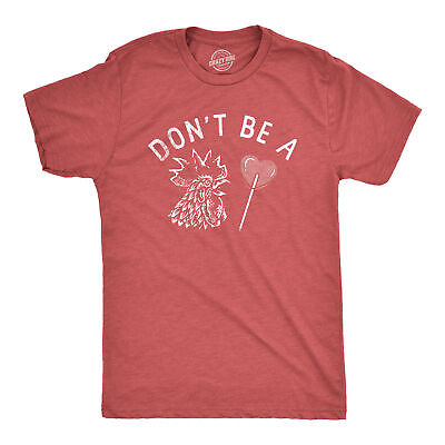 #ad Mens Dont Be A Sucker T Shirt Funny Offensive Adult Humor Rooster Lollipop $6.80