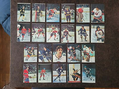 #ad 1977 78 Topps Hockey Insert Set of Glossy Cards Square Corners Guy LaFleur $4.99