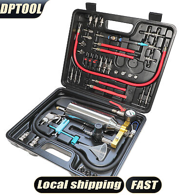 #ad Petrol Fuel Injector Tester Cleaner Non Dismantle Fuel System Cleaning Tool Kit $94.90