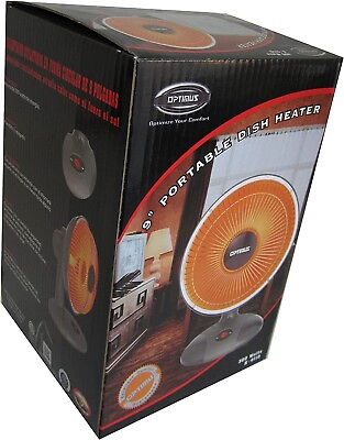 #ad Optimus 9quot; Dish Heater Standard Black $45.91