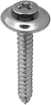 #ad Chrome Phillips Trim Screw #8 X 1 1 4quot; #6 head 1 2quot; Countersunk loose washer $96.99