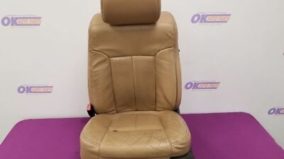 #ad 13 FORD F250 SUPER DUTY LARIAT SEAT FRONT LEFT DRIVER TAN LEATHER CREW CAB $297.50