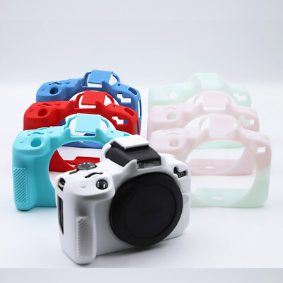 #ad Silicone Rubber Body Case Protector Cover For Canon EOS R50 Camera $14.69