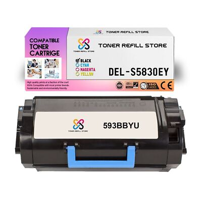 #ad TRS S5830E Black Extra High Yield Compatible for DELL S5830 Toner Cartridge $173.99