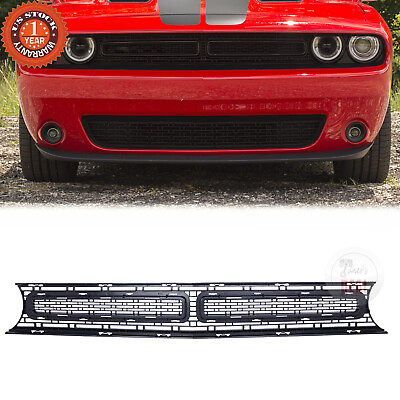 #ad Front Bumper Upper Grille Black For 2015 2022 Dodge Challenger 68262955AD New $59.89
