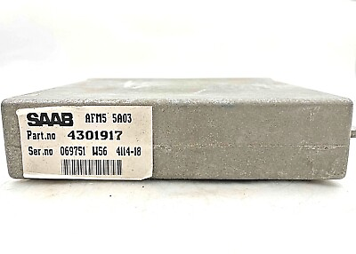 #ad 1995 SAAB 9000 TURBO 2.3 ENGINE ELECTRONIC CONTROL MODULE COMPUTER OEM 4301917 $69.99
