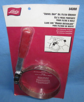 #ad Lisle 54300 Swivel Grip Oil Wrench 5 1 4quot; to 5 3 4quot; $19.24