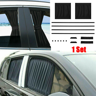 #ad Car Sun Shade Side Window Curtain Auto Foldable UV Protection Accessories Kit US $12.99