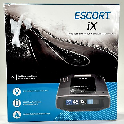 #ad Escort Passport iX Laser Radar Detector Long Range Bluetooth Factory Sealed New $302.19