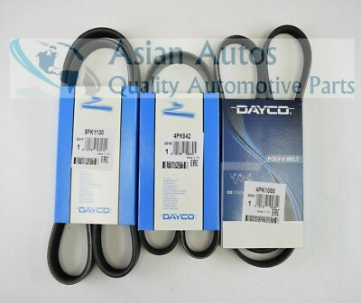 #ad Dayco Drive Belt set Fits: Kia Sorento 03 07 Alternator A C PS $80.00