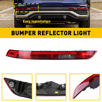 #ad Left Side Rear Bumper Red Reflector Lens Tail Brake Fits Light Audi Q5 2018 2021 $55.09