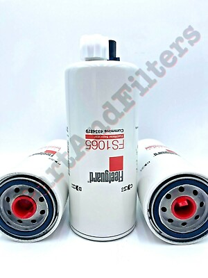 #ad Fleetguard FS1065 Water fuel separator Pack of 3 $148.26