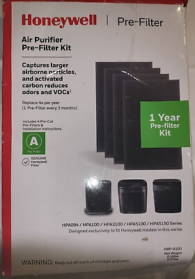 #ad HRF A100 Pre Cut Carbon Pre Filter For HPA100 And HPA094 Series Air Honeywell $14.98