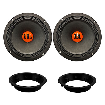 #ad JBL 6.5quot; 300W Speakers Pair 98 2013 Harley Touring Motorcycle Adapter Kit $94.49