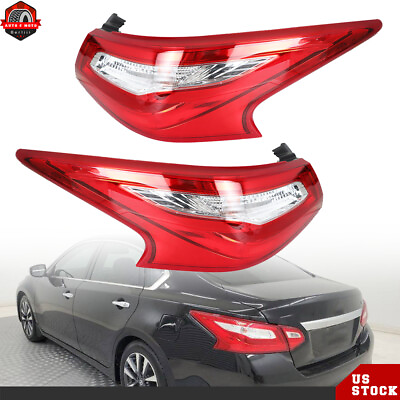 #ad For 2016 2017 2018 Nissan Altima Rear Outer Tail Lights Brake Lamps Leftamp;Right $85.37