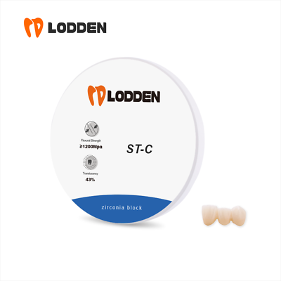 #ad Dental Zirconia Block Disc for Porcelain Teeth Strength Translucency 98mm New $60.99