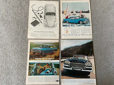 #ad Lot of 20 Vintage Magazine Print Ads $14.96