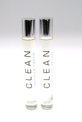 #ad Lot 2 Clean Shower Fresh Eau De Parfum 0.34 oz 10 ml x2 $8.94