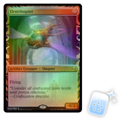 #ad Foil Ornithopter M NM Magic MTG Masterpiece Series: Kaladesh Inventions $129.99