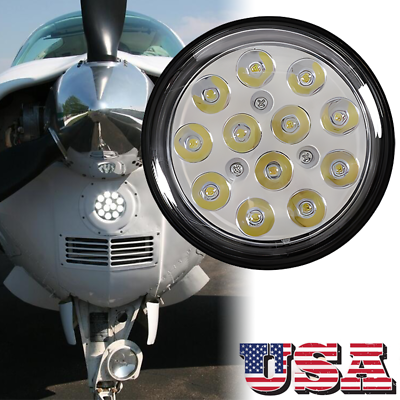 #ad 3000 Lumens Spot LED PAR36 4 1 2quot; Aviation Grade Aircraft Landing Light White $32.99