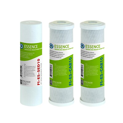 #ad APEC Stage 12amp;3 Replacement Filters For Reverse Osmosis System FILTER SET ES $32.99